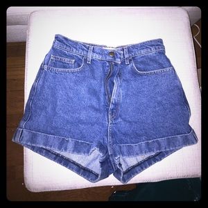 American Apparel Jean Shorts